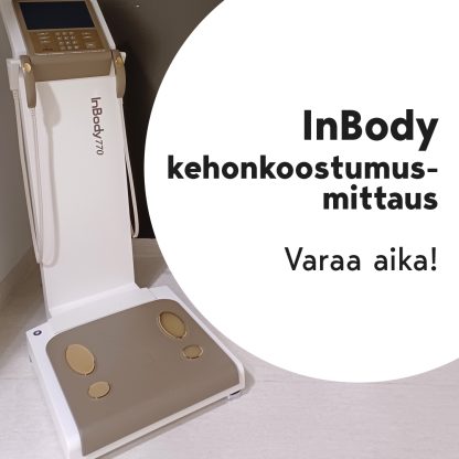 Inbody kehonkoostumusmittaus toukokuu 2023