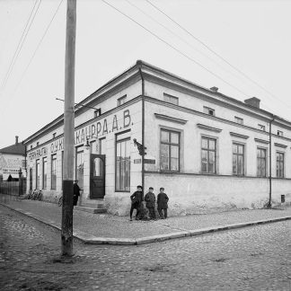 Oy Porin Rauta Ab Yrjönkadun ja Itäpuiston kulmauksessa 1926 (523002)
