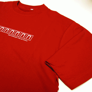 LOGO-paita punainen, lyhythihainen (510008)