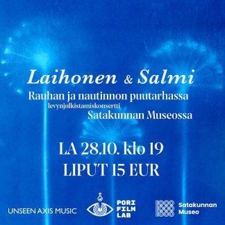 Laihonen & Salmi | Rauhan ja nautinnon puutarhassa levynjulkistamiskonsertti La 28.10.2023 klo 19 | Satakunnan Museo Taavi-lava (526026)